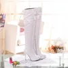 wholesaler free shipping factory price special price high heel long boot inner slide laceup jack boots overknee boots pole dancing boot