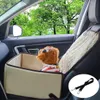 Dog Car Seat Cover 2 in 1 Front with Seat Belt Protective Nonslip Seat Covers Fit in Vehicle SUV Car Truck Van