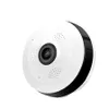 Fisheye VR Panoramic Camera HD 1080p 2.0MP sem fio Wi-Fi IP Camera Home Security Sistema de Vigilância Camera Wifi 360 Degree Webcam V380