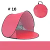 Snelle automatische opening wandelen tenten buitenshuis Camping Shelters 50+ UV-bescherming Familie Tent Beach Travel Gazon Home Multicolor met nagels