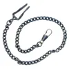 10pcs MOLTO 34 cm Nuovo classico nero placcato nero orologio a catena cintura accessori pendenti catene B005