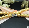 Halloween Nanyang Jinzhu Beizhu Natural Madre Pearl Pearl Collana 10mm Arrotondato Fashion Bowknot Argento fibbia