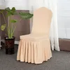 Cubiertas de la silla de la boda Decoraciones para banquetes de fiesta Cubiertas de la silla de la boda larga Spandex universal colorido