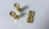 50 stuks gouden SMA RF dubbele mannelijke coaxiale connector