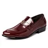 Fashion Business Dress Men Shoes Pointed Toe Patent Leather Casual Shoes Men Slip On Oxfords Shoes 2017 New Flats