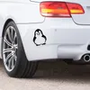 Pinguim bonito Dos Desenhos Animados Etiqueta Do Carro Da Motocicleta Moda Engraçado Estilo Do Carro Jdm Arte Decorativa Vinyl Gráficos Decalques JDM