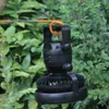 Outdoor Camping Namiot 18led Lampa z wentylatorem High Power Light Light Lampy Podróżne Przenośne 180 Obrotowy Hak Latarnia Oświetlenie