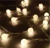 10m LED Luzes de Corda 100LED Bola AC220V 110V Feriado Casamento Pátio Decoração Festival Lâmpada de Natal Iluminação Ao Ar Livre