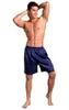 Solid Men's rayon Silk Boxers Underwear Homewear shorts 20PCS/LOT#2256