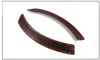 1set For Mitsubishi Lancer EVO Car Auto Fender Decorative Strips Carbon Fiber Pattern DIY291m