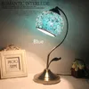 Mediterranean Macek Tiffany retro lamp bar Cafe KTV decorative desk lamp bedside lamp