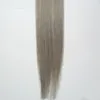 T1B/gris 100g argent ombre indien remy cheveux humains pré-collé u-tip 100s 4B 4C gris ombre cheveux humains kératine bâton pointe extensions de cheveux