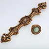 128mm 96mm européen rétro meubles poignées bronze dreser armoires de cuisine porte poignées bleu pierre tiroir bouton top qualité handle333i