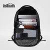 Multifunctionele mannen 14 inch Laotop rugzakken voor tieners cool 3D voetbal printing schooltassen voetbal jongens mode mochila basketbal rugtas