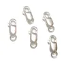 10pcs/lot 925 Sterling Silver Lobster Claw Clasp Hooks For DIY Craft Fashion Jewelry Gift W36