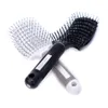 Moda Salon Scalp Masaż Grzebień Hair Brush Professional Detangle Paddle Hairbrush Fryzjerstwo Narzędzia Stylizacji Łukowaty Projekt