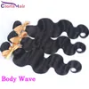 Deep Curly Raw Virgin Indien Brésilien Péruvien Malaisien Lâche Corps Vague Bundles Non Transformés Cheveux Humains Tisse Crépus Extensions Droites VA3Y