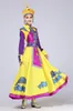 Nieuwe Collectie Violet Goudjurk Etnische Jurk Mongoolse Danskleding Dames Mongoolse Stage Kleding Chinees Folk Dance Costume