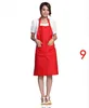 Tabliers lisses W Pocket Bib Front Pocket Cuisine Cuisine Craft Chef Baking Art Adult Teenage College Clothing Mixing Kitchen BBQ Tools Home Textiles