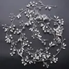 Hochzeit Braut Kopfschmuck Brautjungfer Silber handgemachte Strass Perle Haarband Stirnband Luxus Haarschmuck Fascinators Tiara Gold