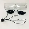 protecteur oculaire souple en plastique accessoires d'équipement de salon sécurité ipl elight laser lunettes led lunettes patient pièces de rechange de haute qualité confortable