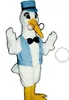 Costume de mascotte de grue blanche personnalisé, livraison gratuite