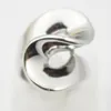 Modna biżuteria ze stali nierdzewnej Buhemia Spiral Pierścień Silver Delicoly Pierścienie dla piękności Kobiety ze stali nierdzewnej Kwiaty kształtu J6110363