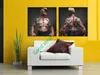 2 Panel Modern Abstract The Smoking rod in its mouth Cool Popeye tattoo Painting On Canvas No Frame243q