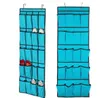 Top selling 20 Pocket Non-woven Fabric Over the Door Shoe Organizer Space Saver Rack Hanging Storage Hanger FREE SHIPPING