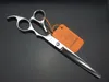 LYREBIRD 7 INCH hair cutting scissors Silvery scissors salon Hairdressing shears blue stone Simple packing NEW7811765