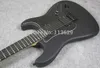 Anpassad butik Jim Root Signature St Matte Black Electric Guitar Ebony Fingerboard No Inlay OEM Customizable China Copy Guitar8733226