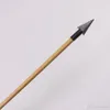 Piume di fagiano Frecce in legno Frecce da caccia con l'arco con punta larga A-806 150 grani per arco ricurvo o arco lungo