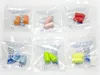 600Pairslot Fast Soft Sponge Ear Plugs Tapered Travel Sleep Noise Prevention Earplugs7048419