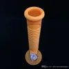Tubi dell'acqua del silicone arancione a 14 pollici con i vetri del giunto di 14.4mm insiemi Bong del silicone di Bong infrangibili