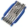 11 in 1 Bicycle Mountain Road Bike Tool Set Bicycle Cycling Multi Function Repair Tools Kits Wrench Screwdrive Chain Cutter wholesale