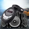 LCD Car MP3プレーヤーワイヤレスFMトランスミッターBluetooth USB / SD / MMC / CDリモコン折りたたみ式車MP3 MP4 FM変調器プレーヤー送料無料