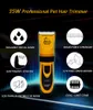 35W Professionell katthunduppladdningsbar elektrisk grooming Pet Clippers Animals Shaver Haircut Machine AC110240V EU6608210