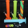 Hookahs atacado de sil￭cio de ￡gua de vidro Bong Dhl Silicone Water Tubs Bongs