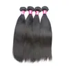 10 stks/partij Peruaanse Virgin Steil Haar Weeft 1B Natuurlijke Zwarte Braziliaanse Remy Human Hair Extensions Soft Indian Steil haar inslag