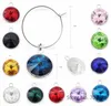 12 sztuk Wino Charms Czara Szampana Wina Szkło Charms Z Kubek Birthstone Centerpieces Akcesoria Party Dostaw Dekoracja Ślubna