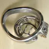 Dispositivo pequeño de porcelana con anillo de espigas anti-Off Cocadio de acero inoxidable Cinturón de jaula BDSM Sexo para hombres9997097
