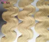 2020 Nowy Hot Body Taśma Wave in Hair Extension Brazylijska Skóra Wątek 100% Real Remy Human Włosy Faliste 100G 40 SZTUK Factory Direct