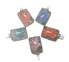 10st / lot multicolor murano lampwork glas hängsmycken för DIY mode hantverk smycken present halsband hängsmycke pg16
