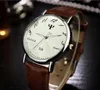 Męskie cyfry rzymskie Faux Leather Band Quartz Analog Business Wrist Watch 2 MPW 2Wak