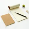 Groothandel - Solid Color Kraft Cover Scribblers Lege Notebook 2017 Sketch Book Caderno Escolar Rough Not Book Scribbing Memo Pad Sketchbooks