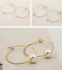 2018 new pearl ear hoop Beautiful earring Jewelry Ear Rings