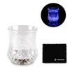 Éclairage LED lentille tasse tasses à café gaiwan tasse verre Bar fête verres à vin lumière acrylique eau induction ananas tasses