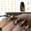 New Nail Art Stickers pavão Zip Estilo Transferências Decal frete grátis