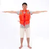 Survival Boat Sail Life Vest Men Kayak Swim Working Bubble Jackets baddr￤kt Livr￤dd med visselpipan f￶r vuxenfri frakt