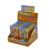 4 kleur Siliconen Schedel Glazen Pijp met 5 Stuks Schermen mini Roken Hand Pijpen Tabak Sigaret Waterleiding Retail verpakking